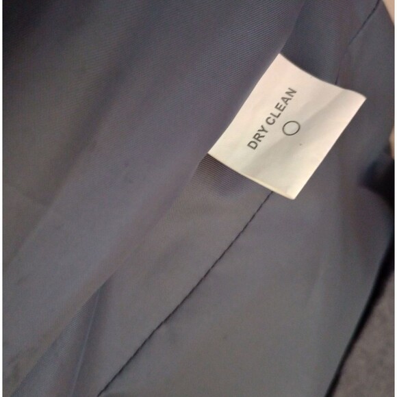 Chadwick's 100% Wool Grey 2 Button Blazer Lined Size 8 Petite - Picture 5 of 8